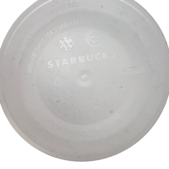 Starbucks 3 Tumblers 24 Oz Stainless Steel 16 Oz Plastic 24 Oz Plastic No Lids - Picture 7 of 9